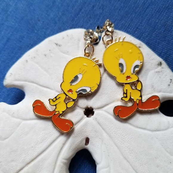 Tweety Bird Earrings - NWOT - Picture 4 of 5